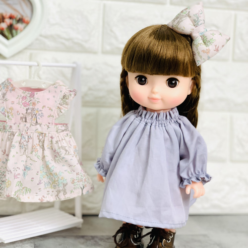 ファミリア マスコットベア ワンピース エプロン オーダー 着せ替え お