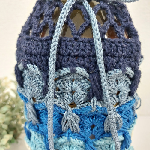 ペットボトルカバー　ウィリアムモリスウィローボウ/セージ　ハンドメイド ペットボトルカバー ウィリアムモリスウィローボウ/セージ