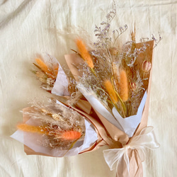 サイズ選べる　ドライフラワー　スワッグ　ミニ花束　ギフト　プレゼントにオススメ 10枚目の画像