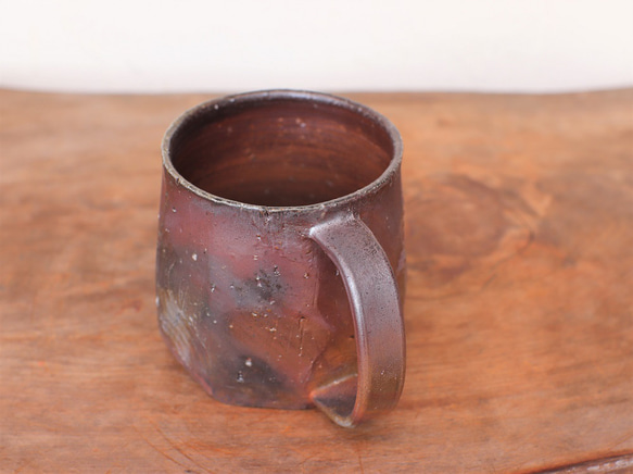 備前焼　コーヒーカップ(サンギリ)　c3-105 3枚目の画像