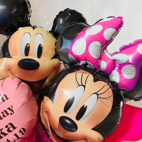 おめでとう！！fromミッキ&ミニー ディズニー 誕生日
