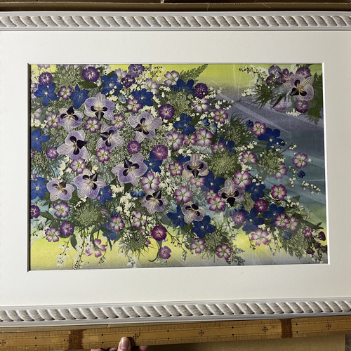 押し花アート 額縁付き その他アート ちゃ 通販 15874340