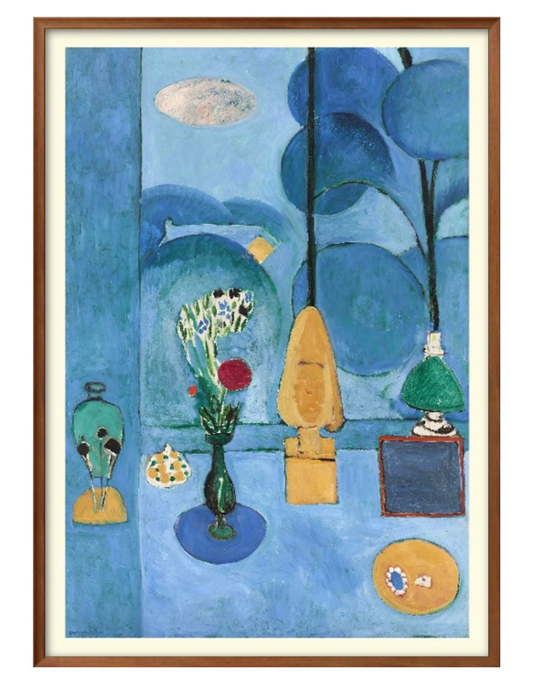 アンリマティスの絵　複製画 Amazon.co.jp: アートショップ フォームス アンリ マティス