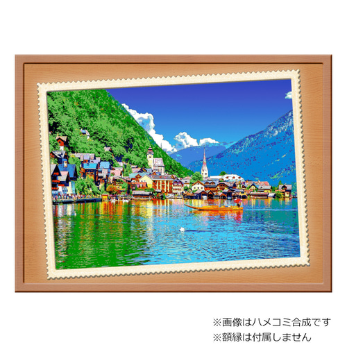 オーストリア　ハルシュタット市 水彩画　SHO オーストリア ハルシュタット市 水彩画 SHO - メルカリ