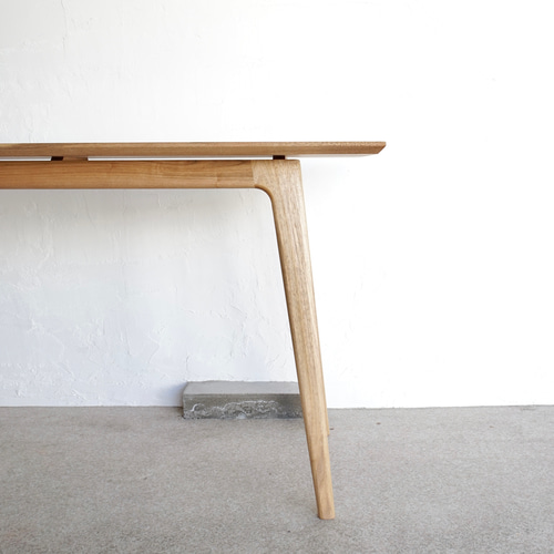 コンソールテーブル/140cm/胡桃(くるみ)無垢材/デスク/机/サイズ