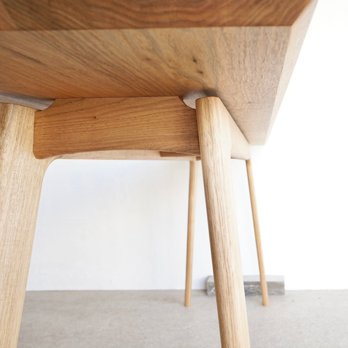 コンソールテーブル/140cm/胡桃(くるみ)無垢材/デスク/机/サイズ