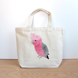 ハンドメイド　鳥舞う軽やかなA4エコバッグ ハンドメイド 鳥舞う軽やかなA4エコバッグ - ファッション雑貨