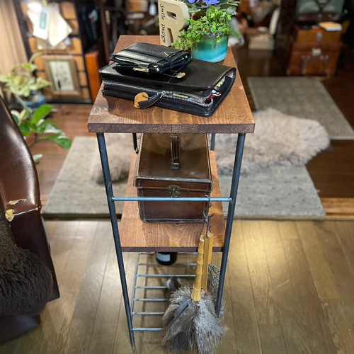 オープンシェルフ アイアン家具 棚 ラック ハンドメイド