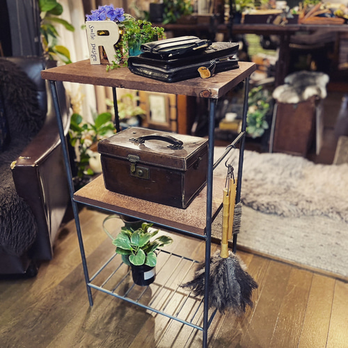 アイアンラック　シェルフ　アイアン家具　オーダーメイド　ハンドメイド アイアンラック シェルフ アイアン家具 ハンドメイド オーダーメイド