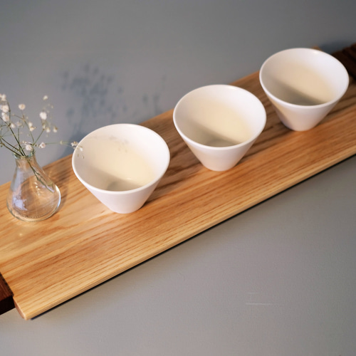 細長いトレイ（ホワイトアッシュ） ③ お盆・トレイ ulue furniture