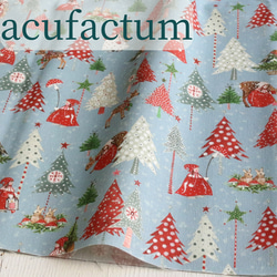 74×100cm　冬の子供たち　acufactum ドイツ生地 アクファクトゥム　クリスマス 1枚目の画像