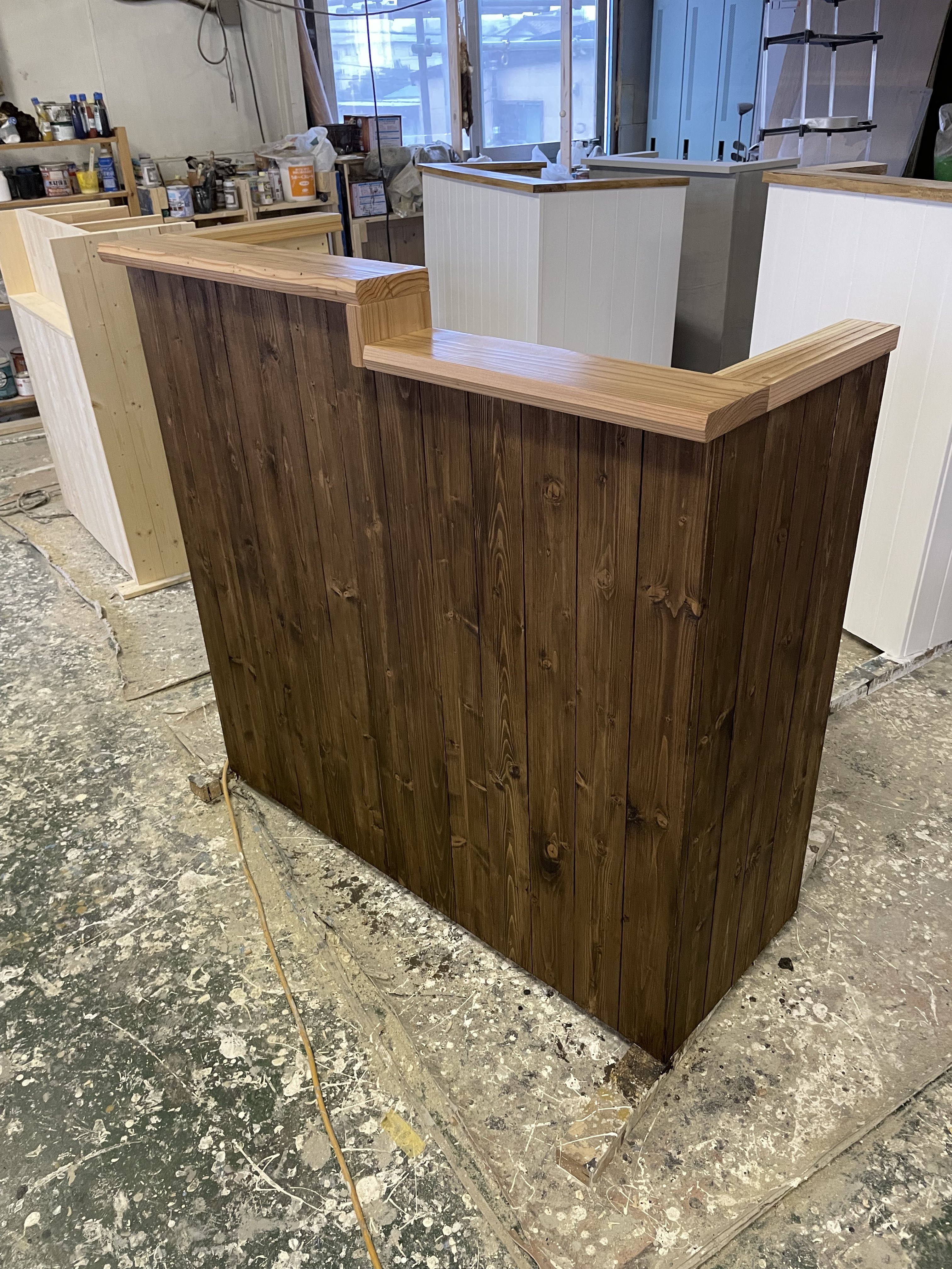 カウンター　レジカウンター　受付カウンター