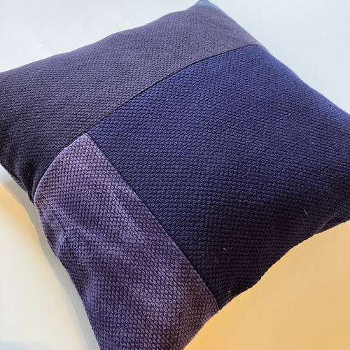 45x45 ビンテージ 藍染 襤褸 リメイク クッションカバー ボロ 2 45x45 ビンテージ 藍染 襤褸 リメイク パッチワーク クッションカバー