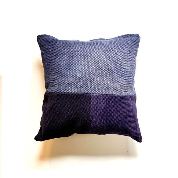 45x45 ビンテージ 藍染 刺し子 剣道着 リメイク パッチワーク