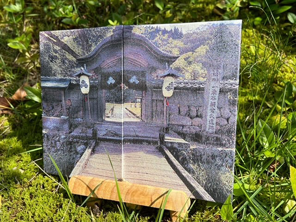 御城印帳(一乗谷朝倉遺跡) 『シルクの生地を使用』 その他素材