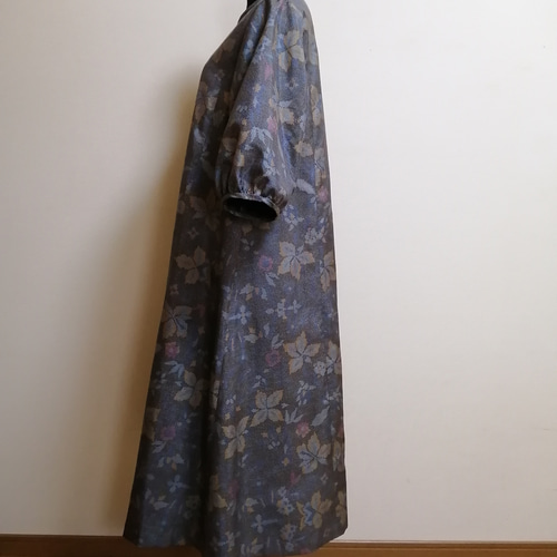 SOLD 着物リメイク ワンピース 大島紬 ワンピース さらあお 通販