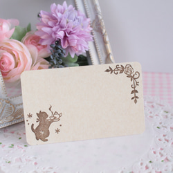 ティータイム子猫のはんこ　猫　お茶 5枚目の画像