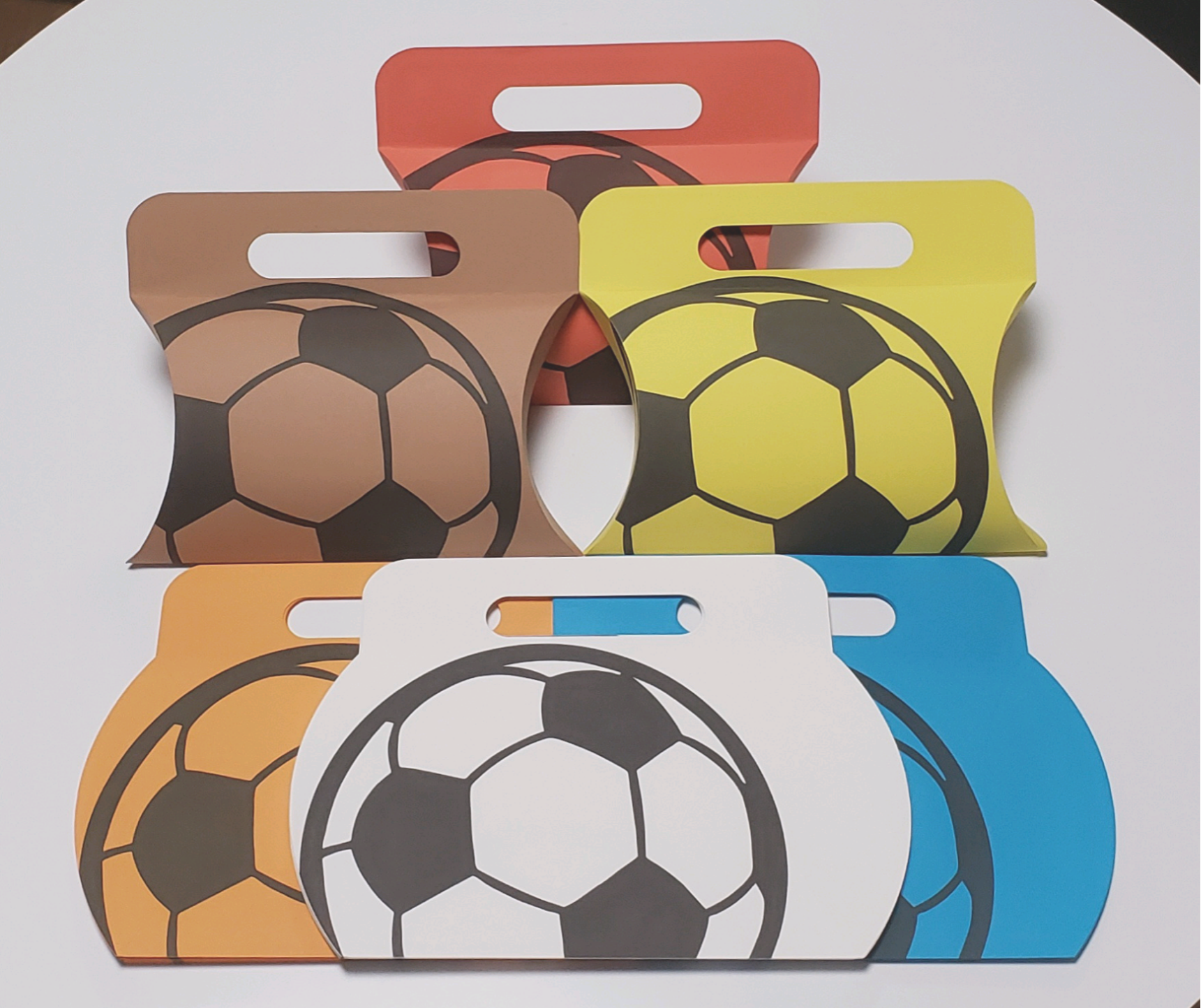 ギフト用　ステッカー　サッカー　ボールデザイン　プレゼント