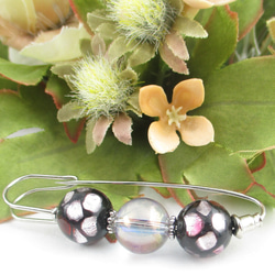 ベネチアンピーポークの心は、いつもアクアオーラとともにあるから、もう少し見守りましょう♪<カブトピンブローチ>SB908 1枚目の画像