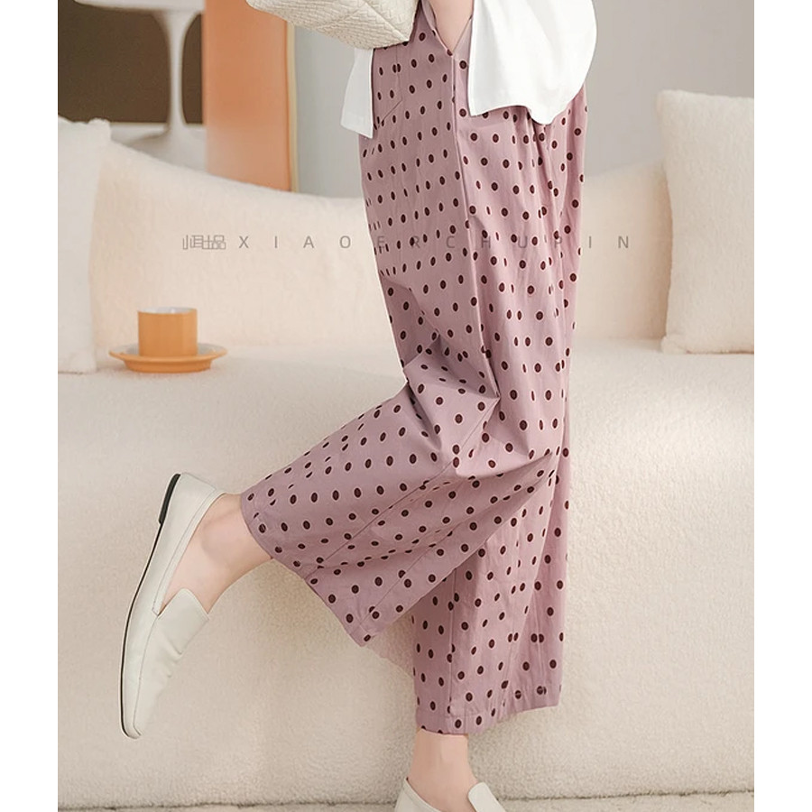 ハイウエスト ドット パンツ[品番：GW000004904]｜Growing Rich