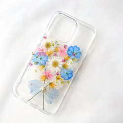 2023春の花束　iphoneケース/押し花ケース iphone13  iphone14 3枚目の画像