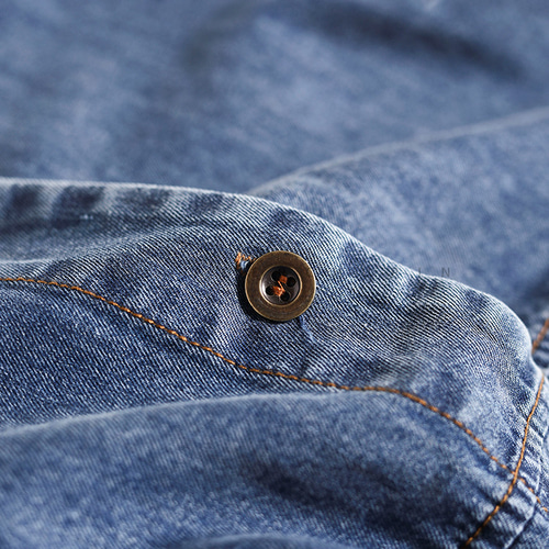 デニムワンピース デニム 半袖 ミモレ丈 前開き ロング ロング