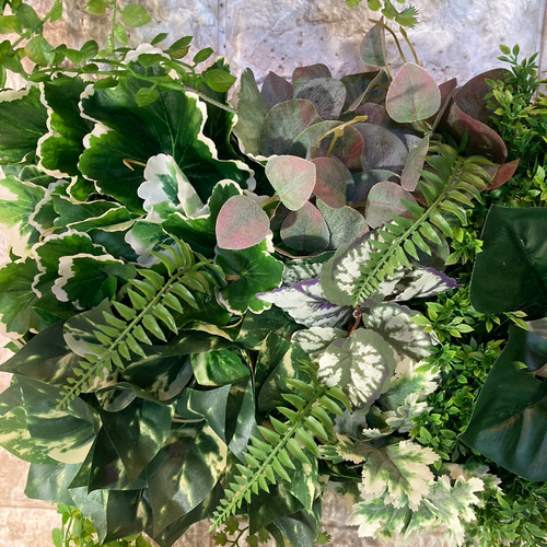 光触媒 人工観葉植物 ウォールグリーン フェイクグリーン 壁掛け