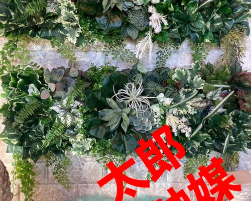 光触媒 人工観葉植物 ウォールグリーン フェイクグリーン 壁掛け