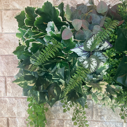 光触媒　人工観葉植物　ウォールグリーン　フェイクグリーン　壁掛け7020 光触媒 人工観葉植物 ウォールグリーン フェイクグリーン 壁掛け