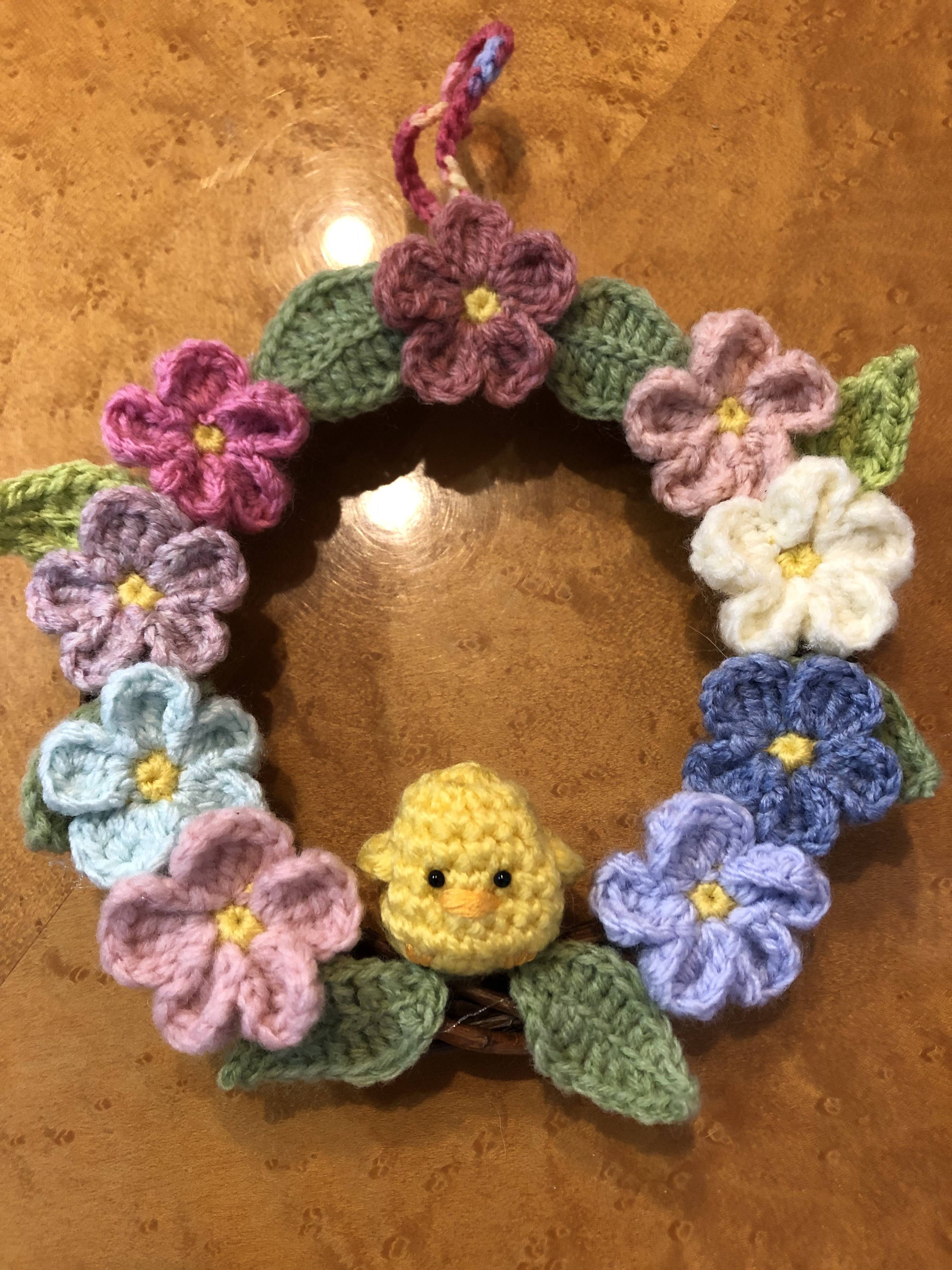 ひよこちゃんとお花のリース 4,680円