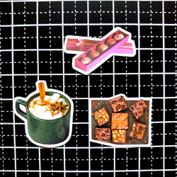 フレークシール チョコレート チョコ chocolate 3枚目の画像