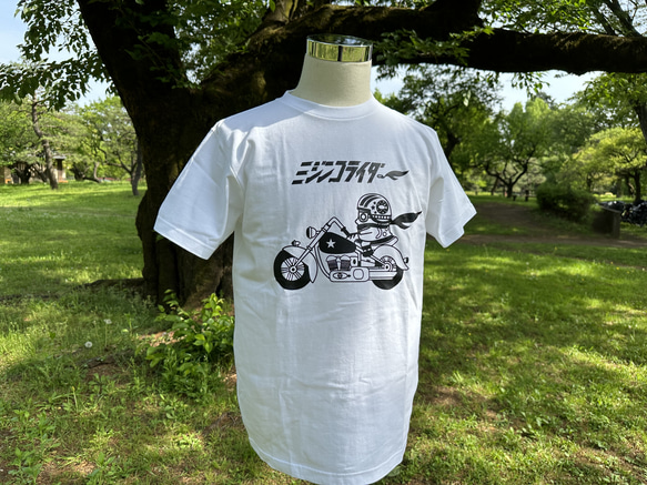 ミジンコライダー・バイクVer　Tシャツ 3枚目の画像