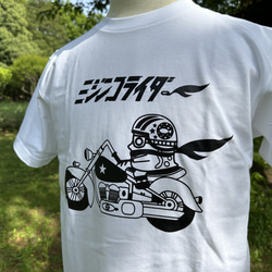 ミジンコライダー・バイクVer　Tシャツ 5枚目の画像