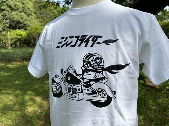 ミジンコライダー・バイクVer　Tシャツ 5枚目の画像