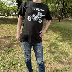 ミジンコライダー・バイクVer　Tシャツ 10枚目の画像