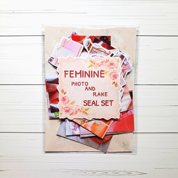 フレークシール フォト シール フェミニン feminine 4枚目の画像