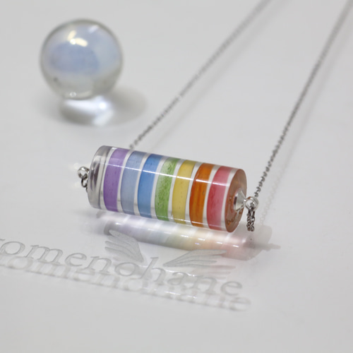 虹色プリズム ネックレス ネックレス・ペンダント otomenohane 通販