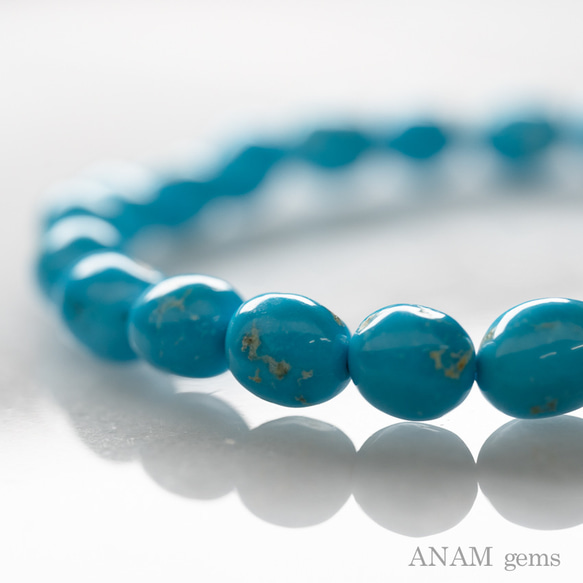 スリーピング ビューティターコイズ　ブレスレット　★ANAM gems 