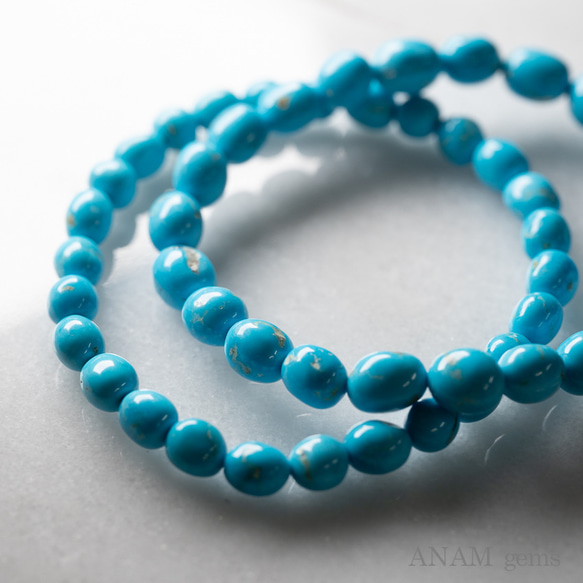 スリーピング ビューティターコイズ　ブレスレット　★ANAM gems 