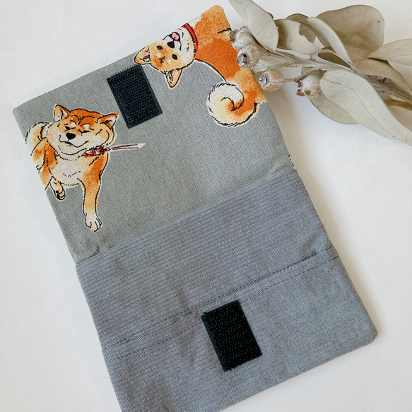 おしゃれなキッズの為の移動ポケット　柴犬　イヌ　動物　 2枚目の画像