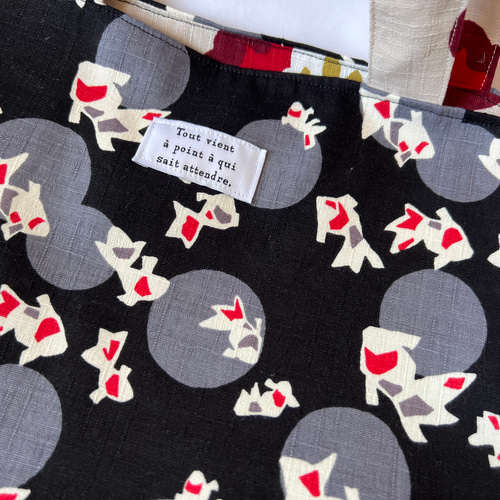 サイドポケット付きトートバッグ　トランク風ポーチ　LR⭐︎ STYLEBLOCK トートバッグ サイドポケット付きトートバッグ