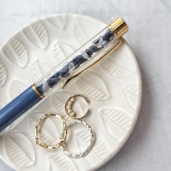 N110 / 天然石 カスタムボールペン ルビーカラーアゲート N110 / 天然石 カスタムボールペン ルビーカラーアゲート