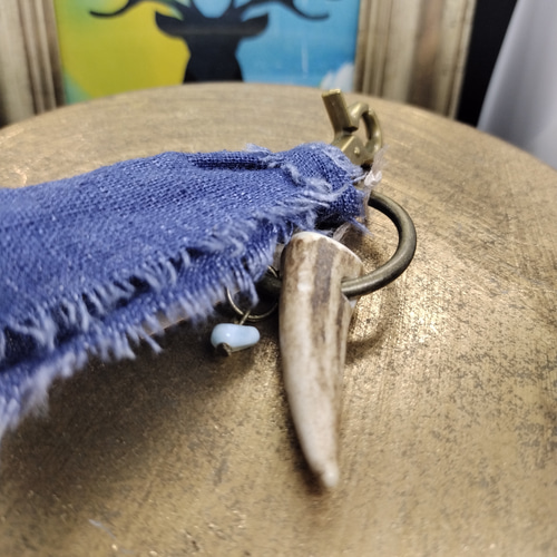 鹿の角 アクセサリー 受験お守り、水難よけ、商売繁盛 その他雑貨 moon