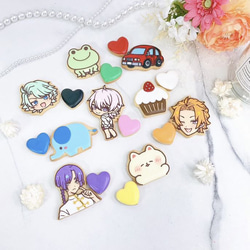 オーダー♪】アイシングクッキーチャーム バッグチャーム lulu