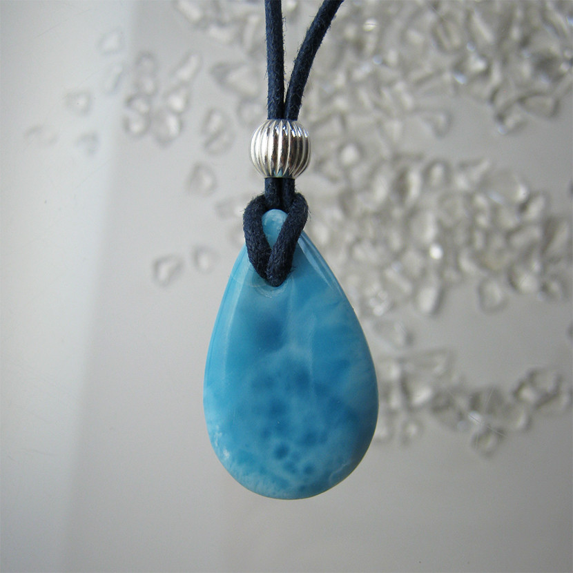 イルカのいる海  naked237 ラリマー  ペンダント simple【送料無料】いるか ドルフィン