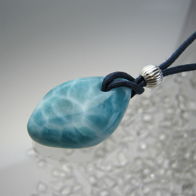 イルカのいる海  naked240 ラリマー  ペンダント simple【送料無料】いるか ドルフィン