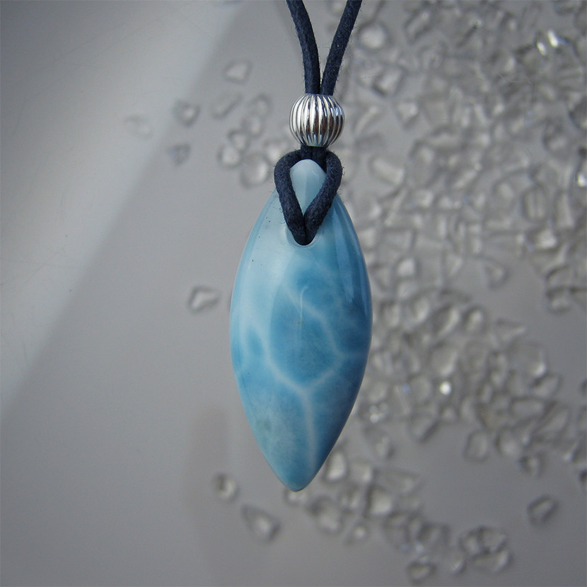 イルカのいる海  naked246 ラリマー  ペンダント simple【送料無料】いるか ドルフィン