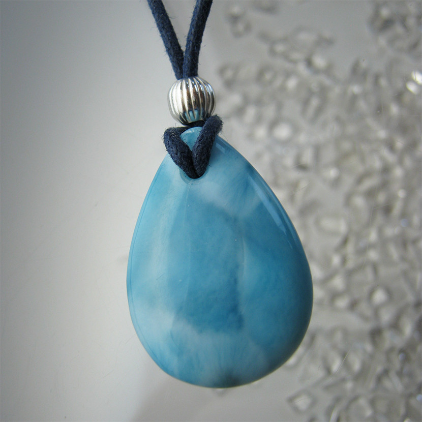 イルカのいる海  naked250 ラリマー  ペンダント simple【送料無料】いるか ドルフィン