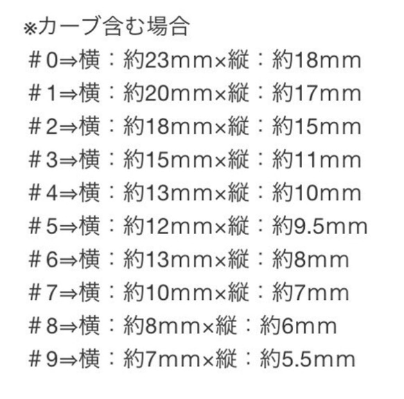 【10本用】貝殻ネイルチップ 4枚目の画像