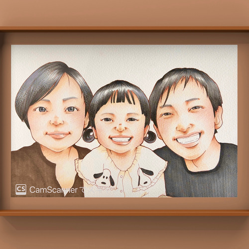 みーちゃん様専用似顔絵ご確認ページ （たろう様 専用 似顔絵オーダー）